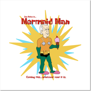 Mermaid Joe Posters and Art